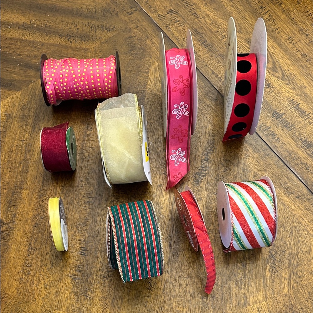 Assorted Decorative Ribbon Set